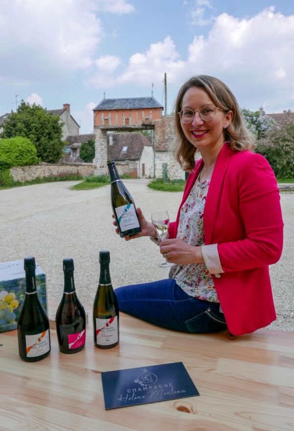 Hélène Monleau, le champagne et le réseau dans la peau